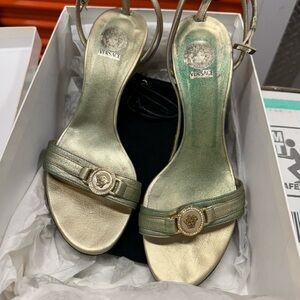 Versace Women's Gold Sandals